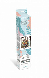 Алмазные узоры. Цветочное искушение.  30*30см. Арт. 08384