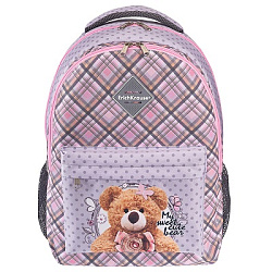 Рюкзак " Erich Krause " 44*23*33см EasyLine 20L Teddy Bear, многоцветный, мягкая спинка, 2 отделения