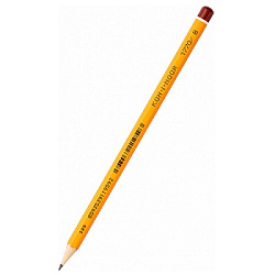 Карандаш ч/гр " Koh-I-Noor " Black Sun B шестигранный, деревянный, цвет корпуса - желтый, заточенный