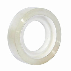 Лента канцелярская клейкая 12мм*20м, прозрачный, 40мкм, полипропилен, пластиковая втулка d=25мм, " K