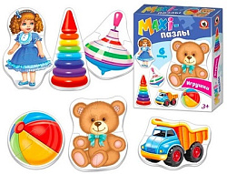 MAXI-пазл "Игрушки" в кор.