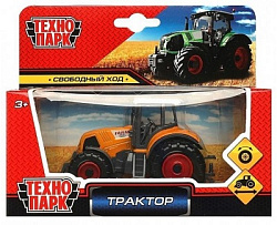 372221 Модель металл ТРАКТОР 9,5 см, кор. Технопарк в кор.2*84шт