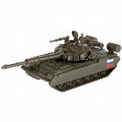 219362   ТАНК T-90 "ТЕХНОПАРК" МЕТАЛЛ. ИНЕРЦ. 12СМ, БАШНЯ ВРАЩАЕТСЯ В РУСС. КОР. в кор.2*24шт