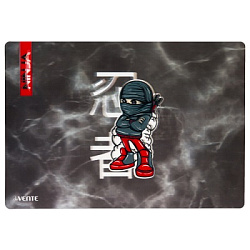 Настольное покрытие для лепки " deVente " 330*230мм Ninja цветное, материал- пластик 600мкм, блистер