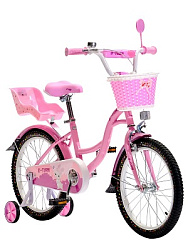 Велосипед двухколёсный ФАНТАЗИЯ. Розовый. Колёса 18 дюймов (арт. ВЛ-2817)