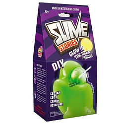 Slime Stories. Glow in the dark. арт 916, набор для опытов и экспериментов серия "Юный химик"