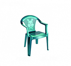 Кресло детское "Малыш" зелен перламутр (1)