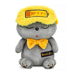 KsE-004 Игрушка Кот Басик "На подзарядке", 16 см
