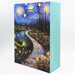 Пакет ВАН ГОГ 30*41,5*12см арт.3217A (1/12/360шт)