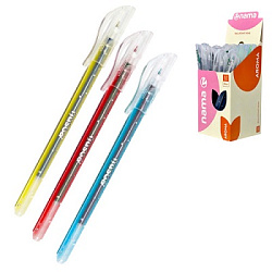 Ручка шариковая " Nama " Aroma, синяя 0,7мм, толщина письма 0,35мм, одноразовая, ароматизированные ч