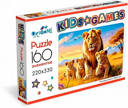 Kids Games. Пазл. 160 Эл. Львы. 08557
