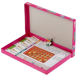 НАСТОЛЬНАЯ ЭКОНОМИЧЕСКАЯ ИГРА "УМНЫЕ ИГРЫ" МИЛЛИОНЕР МИСС В  КОР. в кор.20шт