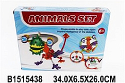 Конструктор 58 дет.в коробке-2263