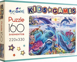 Kids Games. Пазл. 160 Эл. Дельфины. 07863