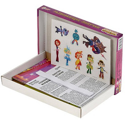 Развивающая игра с липучками Волшебные истории. Сказочный патруль. в кор. Умные игры в кор.20шт