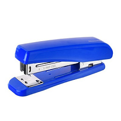 Степлер №24/6 на 30л " Silwerhof " 80скоб пластик/металл, два режима скрепления скоб, глубина заклад