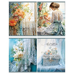 Тетрадь 48л., А5, клетка Greenwich Line "Коллекция", матовая ламинация, блестки, тиснение фольгой, 7