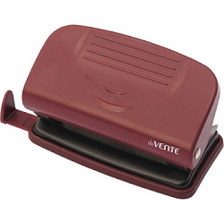 Дырокол на 10л " deVente " Stripe металл/пластик, встроенная линейка со шкалой, съемный поддон для к