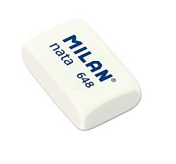 Ластик " Milan " Nata каучуковый, белый, 31*19*9мм