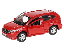 272457  Машина металл "HONDA CR-V" 12см, открыв. двери, инерц., красный в кор. Технопарк в кор.2*36ш