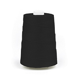 Нить суровая для сшивания документов 500м черная, диаметр 1мм, лавсан