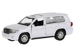 262770   ТМ Технопарк. Машина металл "TOYOTA LAND CRUISER" 12,5см, откр. двери, инерц. БЕЛЫЙ в кор.2