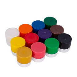 Гуашь " Цветик " 12цв*15мл картонная упаковка