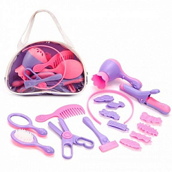 Игровой набор "Парикмахер" (16 пр.) в сумке ПВХ