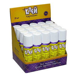 Клей-карандаш " Глобус " Школьный 15гр