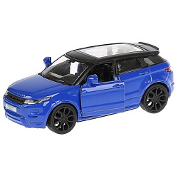 268494  Машина металл LAND ROVER RANGE ROVER EVOQUE 12,5см,открыв. двери,инерц, синий Технопарк в ко