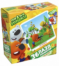 МиМиМишки. Пазл 36Эл.Фотоохота. 03510