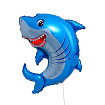 Шар фольгированный 30" "Зубастая акула"   7980270