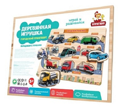 390572 Игрушка деревянная в пленке Буратино в кор.12шт