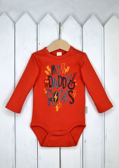 Б81/6-И Боди (красный/Rock) р. 74