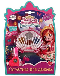 Косметика ДЛЯ ДЕВОЧЕК ЭНЧАНТИМАЛС тени для век с блестками, лак для ногтей МИЛАЯ ЛЕДИ в кор.2*240шт