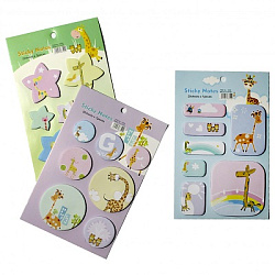 Блок c липк.слоем набор ЖИРАФИК арт.898 (1/48/1152наб)