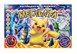 342098 Мегабаттл. Настольная игра-ходилка 217х330х27мм. Умные игры в кор.20шт