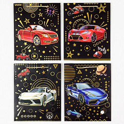 Пакет МАШИНА фольга 26*32*10см арт.621B (1/12/480шт)