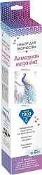Алмазные узоры. Серия Яркие краски. Павлин. 30*40см арт. 06139