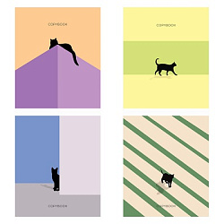 Тетрадь 96л., А5, линия на гребне BG "Перфекционизм", глянцевая ламинация