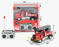 Пожарная машина 1:64 р/у в/к 17см -6160-3