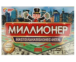 237768   НАСТОЛЬНАЯ БИЗНЕС ИГРА "УМКА" МИЛЛИОНЕР В РУСС. КОР. в кор.22шт