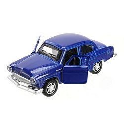 Машина металл РЕТРО АВТОМОБИЛЬ длина 12 см,двери,инерц,темно-синий, кор. Технопарк в кор.2*36шт