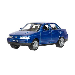 392190 Машина металл LADA 110 12 см, двери, инерц., кор. Технопарк в кор.2*24шт
