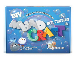 "Мыло Craft. Sea friends. Акватика" "Юный химик" арт 894, набор для опытов и экспериментов