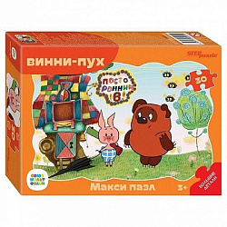 Контурный МАКСИ пазл 30 эл. "Винни Пух" (С/м)