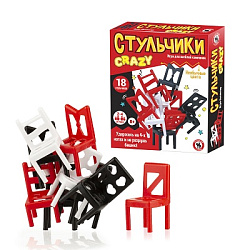 Веселая игра «Стульчики. Crazy», 18 штук