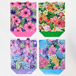 Пакет ЦВЕТЫ пластик 29*27*12см арт.4004 (1/12/840шт)