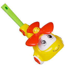 Игрушка-каталка STELLAR Вертолёт желтый