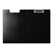 Планшет " KWELT " А4 с крышкой черный ПВХ
